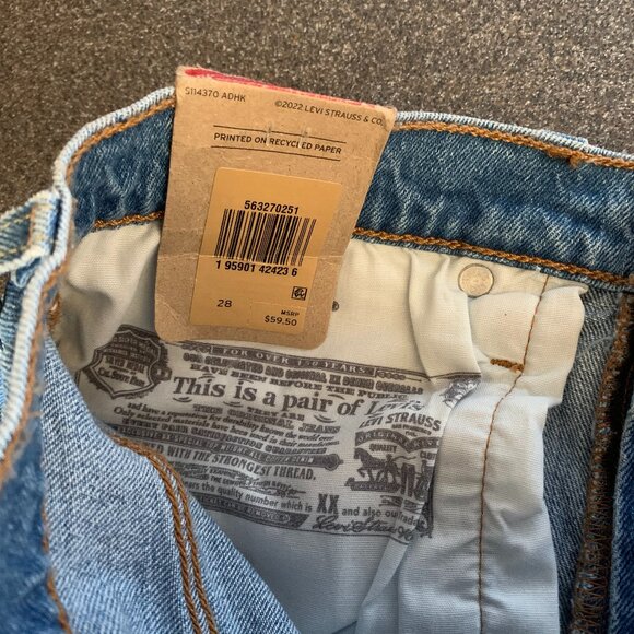 Levi's 501 High Rise Shorts - Picture 6 of 12